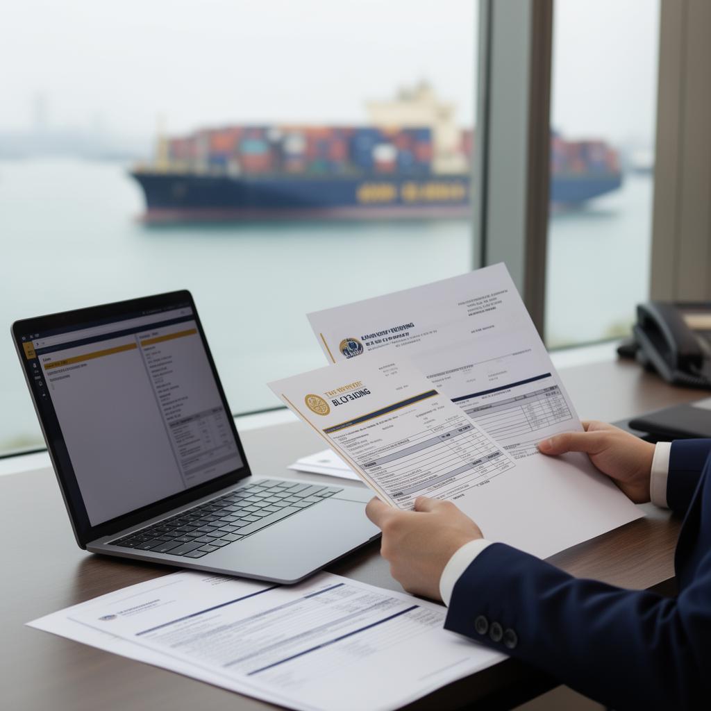 Export shipping documentation